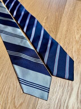 2 Repp Ties - Tommy Hilfiger and The Bay Brand